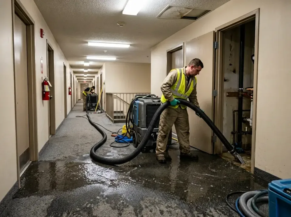multi-unit-apartment-hallway-f-005 — frequently asked questions, Emergency Burst Pipe Water Extraction & Removal in Pinckney…